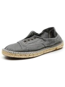 Natural world Espadryle w kolorze antracytowym rozmiar: 36. Czarne espadryle Natural World, bez wzorów, bez obcasa. Za 121,99 zł.