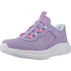 Buty SKECHERS BOUNDER PRO Fioletowy. Fioletowe buty trekkingowe Skechers, z syntetyku, bez zapięcia. Za 216,99 zł.