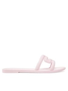 Melissa Klapki Melissa M Slide Ad 36148 Różowy. Czerwone klapki Melissa, bez wzorów, z tworzywa sztucznego, bez obcasa. Za 149,99 zł.