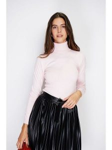 William de Faye Golf w kolorze jasnoróżowym rozmiar: 40. Różowe golfy William de Faye, bez wzorów, z kaszmiru. Za 151,90 zł.