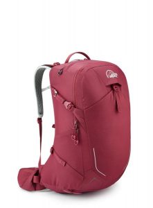 Plecak z siatką dystansową Lowe Alpine AirZone Trek ND26 - raspberry. Czerwone plecaki Lowe Alpine. Za 466,15 zł.