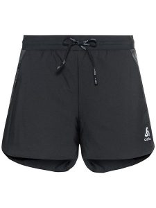 Odlo Szorty "Run Easy S-Thermic" w kolorze czarnym do biegania rozmiar: XL. Czarne spodenki sportowe ODLO, s, bez wzorów, ze skóry, do biegania. Za 140,53 zł.