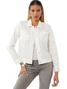 WITT WEIDEN Kurtka koszulowa w kolorze białym rozmiar: 52. Białe kurtki WITT WEIDEN, bez wzorów, bez kaptura. Za 173,99 zł.