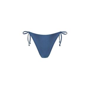 Figi do kostiumów kąpielowych dla kobiet Barts Isla Cheeky Tanga. Niebieskie figi Barts, bez wzorów, z nylonu. Za 175,00 zł.