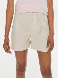 Pepe Jeans Szorty materiałowe Tilly PL801093 Écru Regular Fit. Szorty Pepe Jeans, bez wzorów, z bawełny. Za 209,99 zł.