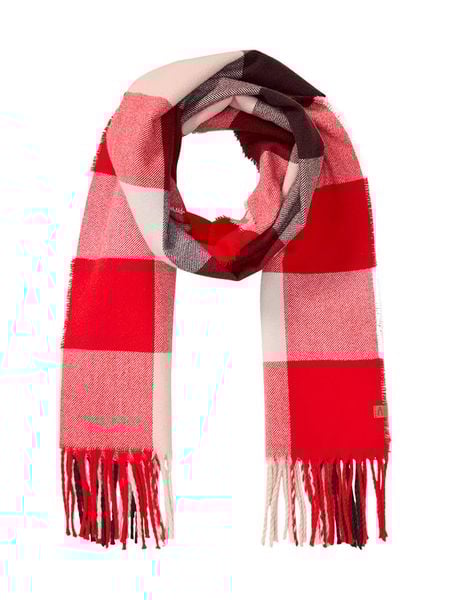 Camel Active Szal w kolorze biało-czerwonym rozmiar: onesize. Czerwone szaliki Camel Active, bez wzorów, z materiału. Za 118,28 zł.