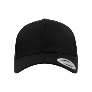 Czapka Flexfit curved Classique. Czarne czapki FLEXFIT, bez wzorów, sportowe. Za 68,15 zł.