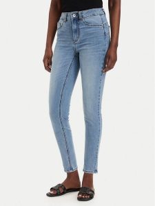 Liu Jo Jeansy UA6013 D0318 Niebieski Slim Fit. Niebieskie jeansy Liu Jo, bez wzorów, z jeansu. Za 429,99 zł.