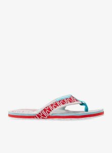 Japonki damskie La Sportiva Swing. Czerwone klapki La Sportiva, bez wzorów, z nubiku, bez obcasa. Za 249,99 zł.