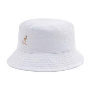 Kapelusz Kangol. Białe kapelusze Kangol, bez wzorów. Za 259,99 zł.