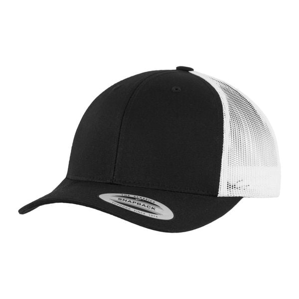 Czapka Z Daszkiem Dla Dorosłych Unisex. Białe czapki FLEXFIT, bez wzorów, z bawełny, retro. Za 46,99 zł.