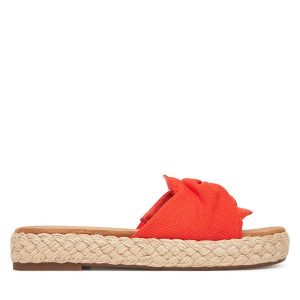 Espadryle Toms. Brązowe espadryle Toms, bez wzorów, bez obcasa. Za 239,99 zł.