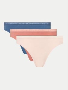Tommy Hilfiger Komplet 3 par fig klasycznych UW0UW05184 Kolorowy. Komplety bielizny TOMMY HILFIGER, bez wzorów, z bawełny. Za 129,99 zł.