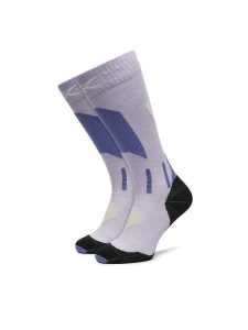 X-Socks Skarpety narciarskie Ski Perform WYDMW24U Fioletowy. Fioletowe skarpetki X-Socks, bez wzorów, z materiału. Za 129,99 zł.
