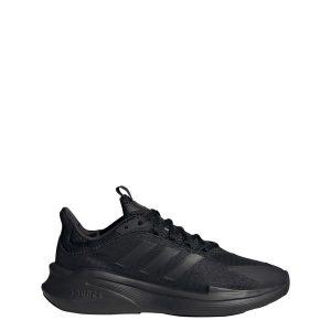 AlphaEdge + Shoes. Czarne buty sportowe ADIDAS, bez wzorów, z materiału, bez zapięcia. Za 315,00 zł.