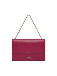 Furla Torebka Lia M WP00609 BX3104 CN 5010S Różowy ciemny. Czerwone torebki klasyczne Furla, bez wzorów, ze skóry, bez dodatków. Za 584,99 zł.