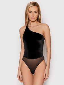 Undress Code Body Reach For The Stars 280 Czarny Slim Fit. Czarne body i gorsety Undress Code, bez wzorów, z syntetyku. Za 279,99 zł.