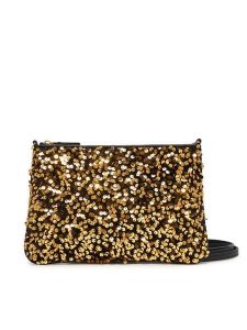 Coccinelle Torebka E5 SME 55 F5 01 Czarny. Czarne torebki klasyczne Coccinelle, bez wzorów, ze skóry, bez dodatków. Za 379,99 zł.
