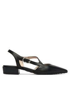 Hispanitas Czółenka HV264773 C002 Czarny. Czarne czółenka Hispanitas, bez wzorów, ze skóry, bez obcasa, bez zapięcia. Za 609,99 zł.