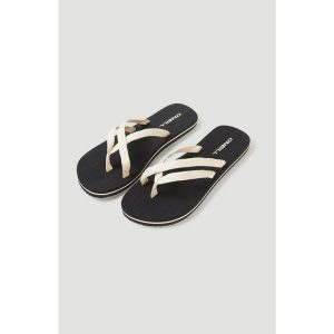 Japonki plażowe damskie O'Neill Ditsy Strap Bloom. Brązowe klapki O'Neill, bez wzorów, bez obcasa. W wyprzedaży za 143,20 zł.