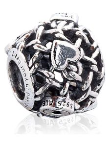 Pandora Srebrny charms rozmiar: onesize. Szare zawieszki Pandora, srebrne. Za 69,91 zł.