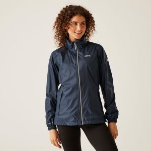 Kurtka trekkingowa dla kobiet Reggata Corinne IV. Niebieskie kurtki Regatta, l, bez wzorów, z poliamidu, bez kaptura. W wyprzedaży za 169,99 zł.