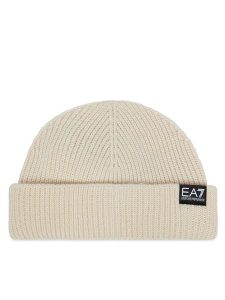 EA7 Emporio Armani Czapka 244667 4F200 33740 Beżowy. Brązowe czapki EA7 Emporio Armani, bez wzorów. Za 133,99 zł.