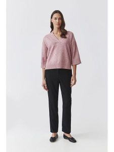 TATUUM Sweter w kolorze różowym rozmiar: XL. Różowe swetry oversize Tatuum, xl, bez wzorów, bez ramiączek. Za 136,13 zł.