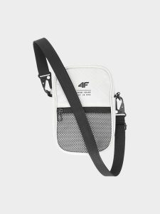 4F Saszetka crossbody uniseks - beżowa Uniwersalny. Brązowe nerki i saszetki 4f, bez wzorów, z dzianiny. W wyprzedaży za 29,99 zł.
