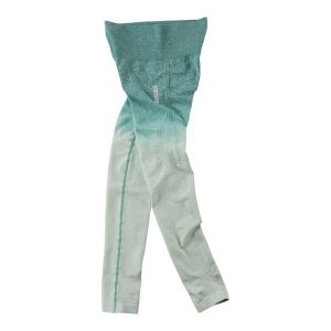 Second life - Legginsy damskie do jogi Gymshark turkusowe - Jak nowy. Niebieskie legginsy Gymshark, bez wzorów, z materiału. Za 106,46 zł.