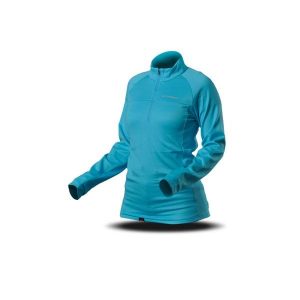 Bluza Trimm CUBE LADY. Niebieskie kurtki TRIMM, na zimę, bez wzorów, z polaru, bez kaptura. W wyprzedaży za 140,00 zł.