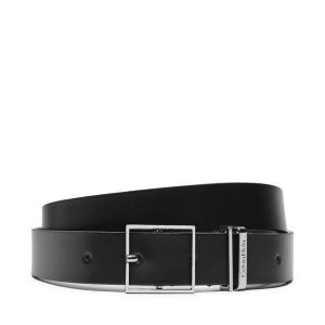 Pasek Damski Calvin Klein. Czarne paski Calvin Klein, bez wzorów. Za 129,99 zł.