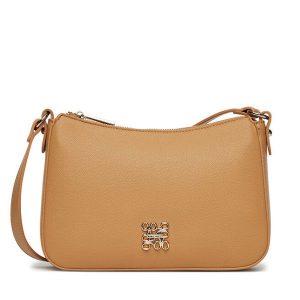 Torebka Nine West. Brązowe listonoszki Nine West, bez wzorów, bez dodatków. Za 159,99 zł.