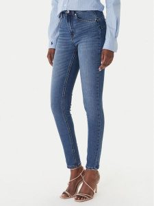 Liu Jo Jeansy UA6013 D0318 Granatowy Slim Fit. Niebieskie jeansy Liu Jo, bez wzorów, z bawełny. Za 429,99 zł.