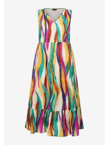 More & More Sukienka ze wzorem rozmiar: 36. Sukienki More & More, bez wzorów, bez kołnierzyka, bez ramiączek, midi. Za 226,77 zł.