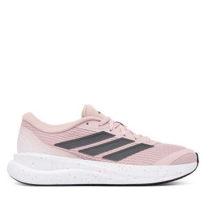 Buty do biegania adidas. Czerwone buty sportowe ADIDAS, bez wzorów, bez zapięcia, do biegania, Adidas Advantage, climacool (adidas). Za 259,99 zł.