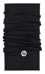 Komin sportowy Unisex Nessi Sportswear Termoaktywny. Czarne szaliki NESSI SPORTSWEAR, bez wzorów, z dzianiny. Za 129,00 zł.