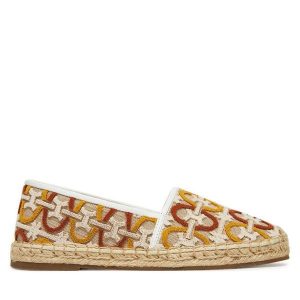 Espadryle Coccinelle. Brązowe espadryle Coccinelle, bez wzorów, bez obcasa. Za 559,99 zł.