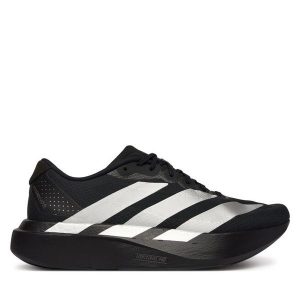 Buty do biegania adidas. Czarne buty sportowe ADIDAS, bez wzorów, bez zapięcia, do biegania. Za 468,99 zł.