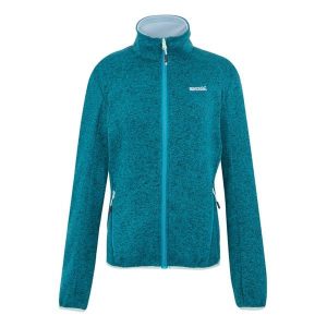 Bluza Polarowa Damska Pełen Suwak Newhill II. Niebieskie bluzy Regatta, na zimę, xl, bez wzorów, z polaru, bez kaptura. Za 83,99 zł.