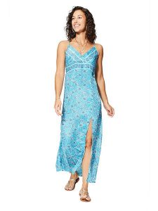 Ipanima Sukienka w kolorze błękitnym rozmiar: 34/36. Niebieskie sukienki Ipanima, na co dzień, bez wzorów, bez kołnierzyka, bez ramiączek, maxi, proste. Za 86,99 zł.