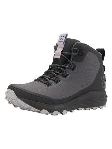 Haglöfs Buty turystyczne "L.I.M FH GTX Mid" w kolorze antracytowym rozmiar: 40 2/3. Czarne buty trekkingowe Haglöfs, z gore-texu, bez zapięcia. Za 441,31 zł.