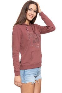 BLUZA MUSTANG Bella H Structure WILD GINGER 1008434 7176. Czerwone bluzy Mustang, xs, bez wzorów, z kapturem. W wyprzedaży za 59,99 zł.