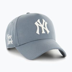 Czapka z daszkiem 47 Brand MLB New York Yankees Foundation Offside Dt. Niebieskie czapki 47 Brand, bez wzorów. Za 119,99 zł.