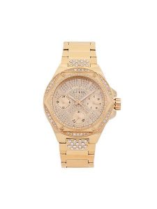 Guess Zegarek Envy GW0878L2 Złoty. Żółte, analogowe zegarki Guess. Za 969,99 zł.