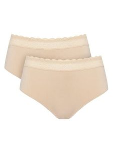 Triumph Komplet fig Feel Of Modal 10214887 Beżowy. Brązowe komplety bielizny Triumph, bez wzorów. Za 49,99 zł.