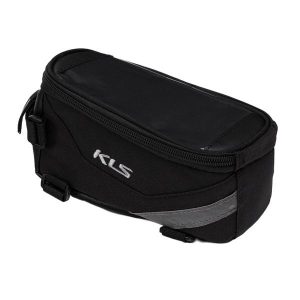 Torba rowerowa na ramę Kellys BRICK ECO. Czarne torebki klasyczne Kellys, bez wzorów, bez dodatków. Za 39,99 zł.