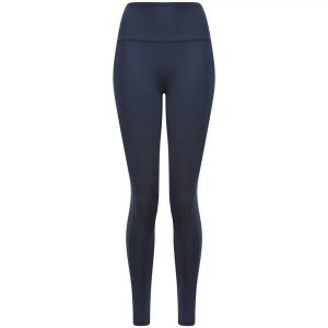 Legginsy Damskie Z Wysokimi Stanami Core. Niebieskie legginsy TOMBO, bez wzorów, z podwyższonym stanem. Za 151,99 zł.