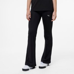 Legginsy fitness damskie Puma. Czarne legginsy DECATHLON, bez wzorów, z podwyższonym stanem. Za 119,99 zł.