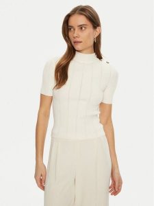 Marciano Guess Sweter 5RGR24 5810Z Beżowy Regular Fit. Brązowe swetry klasyczne Marciano Guess, s, z wiskozy, bez kołnierzyka. Za 309,99 zł.